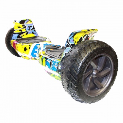 Hoverboard 8 palcov offroad graffitty 250 cyklový