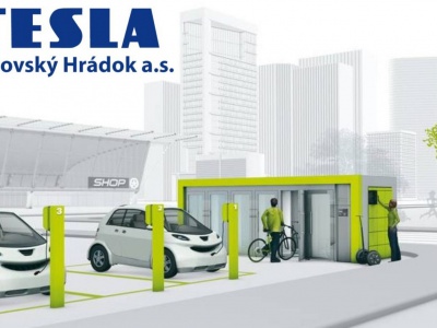 Tesla v Liptovskom Hrádku sa zameria na elektromobilitu